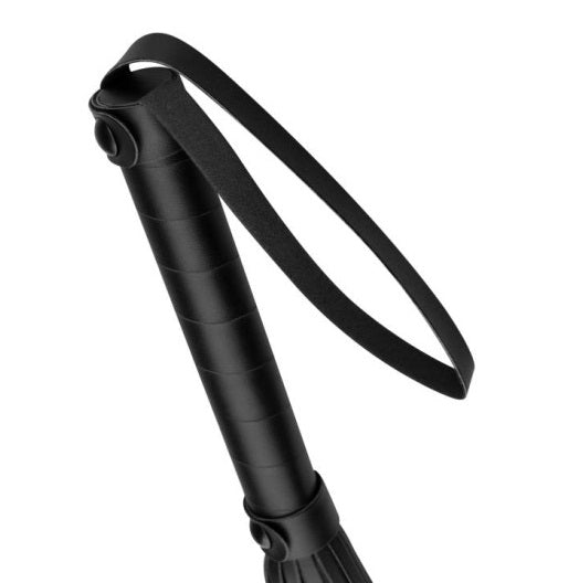 Bedroom Fantasies Faux Leather Flogger Black