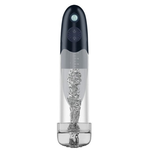 LuvPump BathFun Automatic USB Waterproof Penis Pump w Magic Sleeve