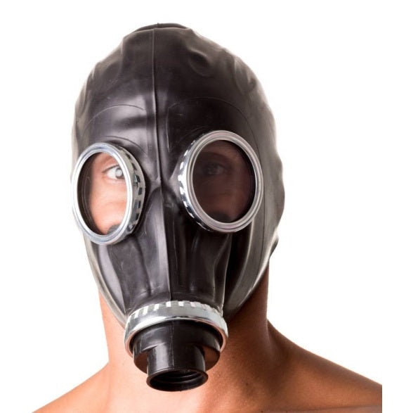 XTRM Classic 80s Fetish Rubber Gas Mask