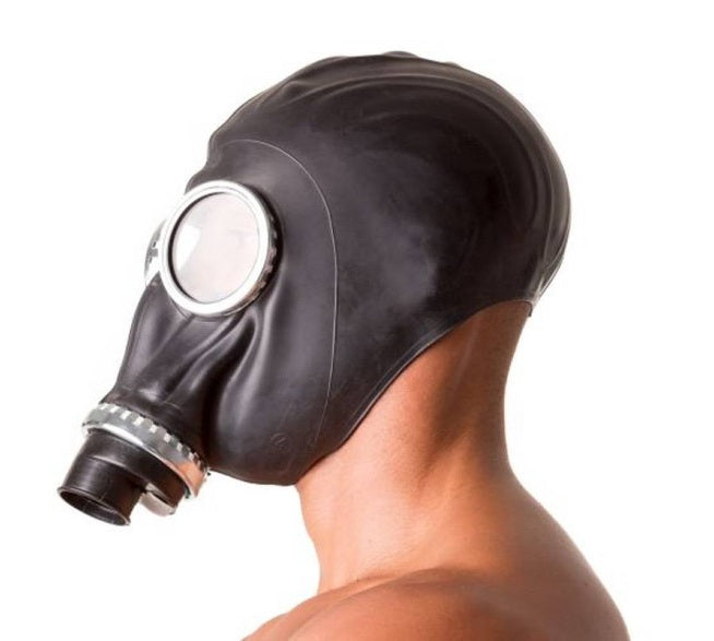 XTRM Classic 80s Fetish Rubber Gas Mask