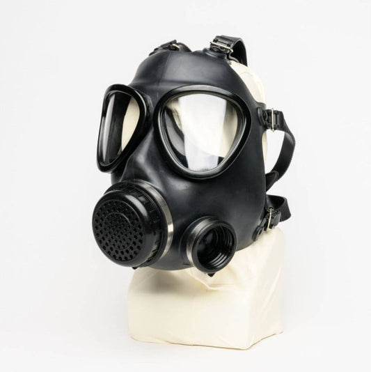XTRM Military Adjustable Strap Rubber Gas Mask