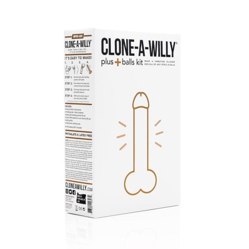 Clone a Willy Plus Balls Kit - Hot Pink