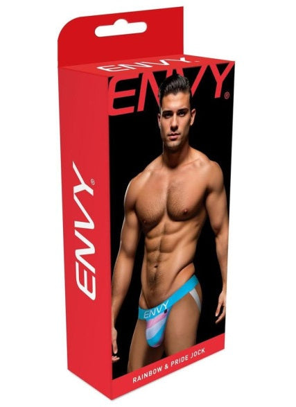 Rainbow Pride Jock Blue Size S/M or M/L or L/XL