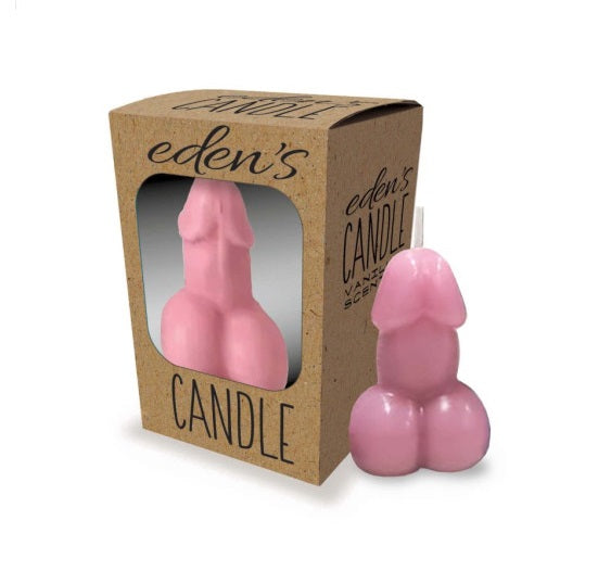 Little Genie | Eden’s Candle Vanilla Scented Penis POP Display of 12 Candles