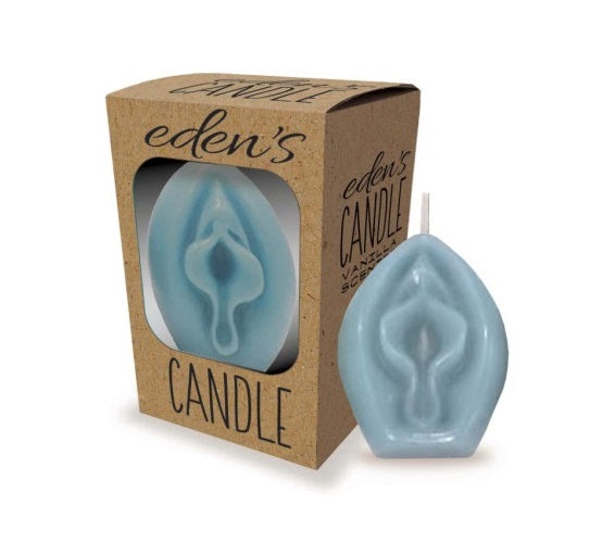 Little Genie | Eden’s Candle Vanilla Scented Vagina POP Display of 12 Candles