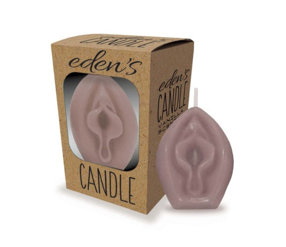 Little Genie | Eden’s Candle Vanilla Scented Vagina POP Display of 12 Candles