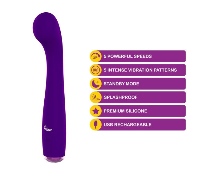 Viben Devotion Violet G-Spot Vibrator