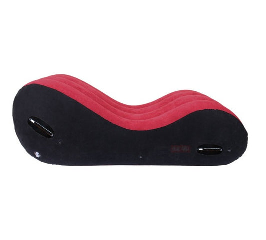 Daytona | Large 1.5m Inflatable Suede Love Lounge with Handrail