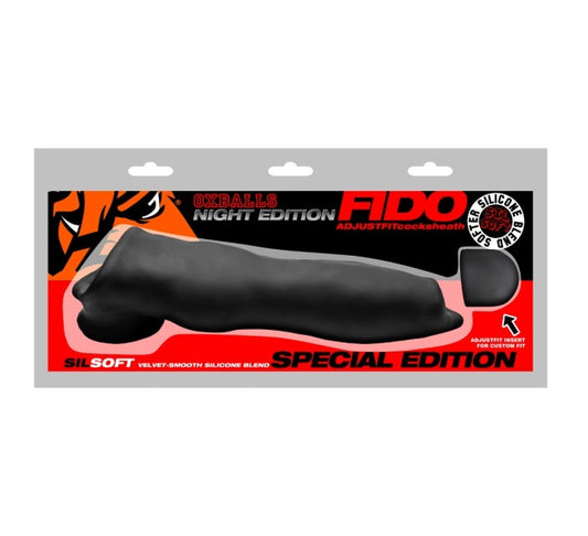 OxBalls Fido Velvet-Smooth Beast Cocksheath Night