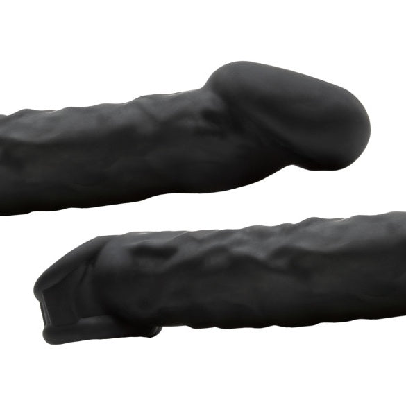 OxBalls Muscle Ripped Inner Ribbed Velvet-Smooth Cocksheath Night