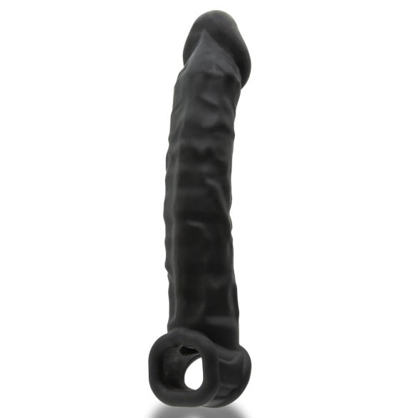 OxBalls Muscle Ripped Inner Ribbed Velvet-Smooth Cocksheath Night