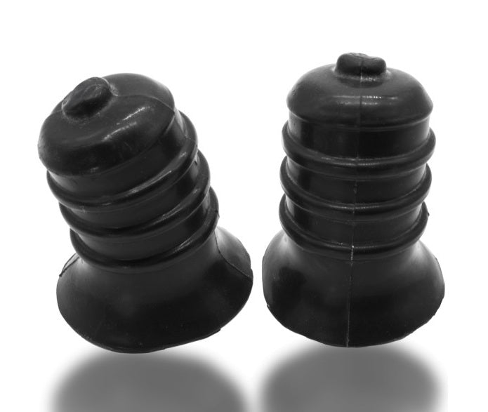 OxBalls Ribnibs Curved Springy-Ribbed Nip Suckers Night