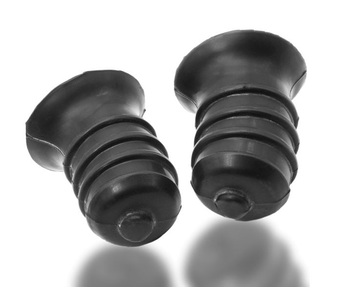 OxBalls Ribnibs Curved Springy-Ribbed Nip Suckers Night