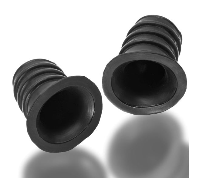 OxBalls Ribnibs Curved Springy-Ribbed Nip Suckers Night