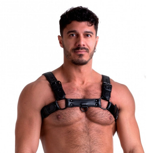 Sport Fucker | Vegan Bulldog Harness Black Size S/M or L/XL