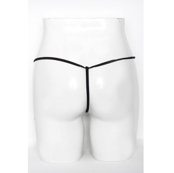 Killer Legs Mesh Net G-String Black Size OS