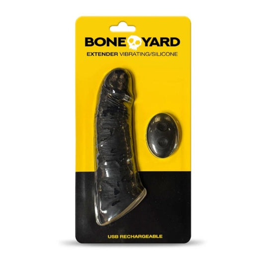 Boneyard Vibrating Silicone Remote Control 9 Mode Extender