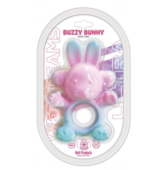 Hott Products | Wet Dreams Ultra 20 Mode USB Silicone Buzzy Bunny Cock Ring