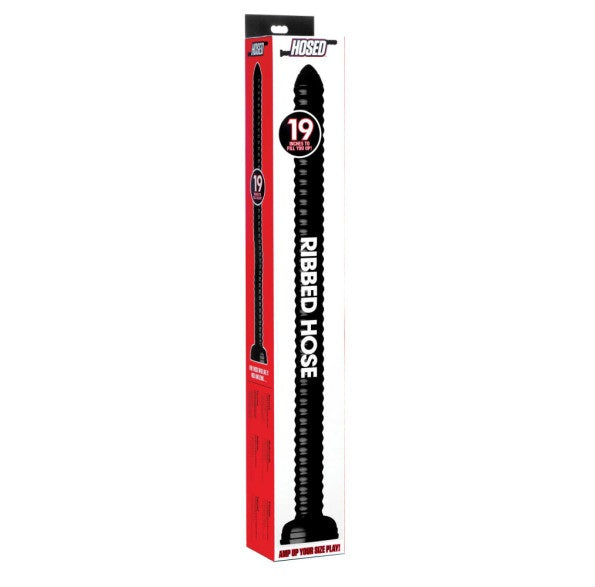 Hosed 19" Ribbed Anal Snake