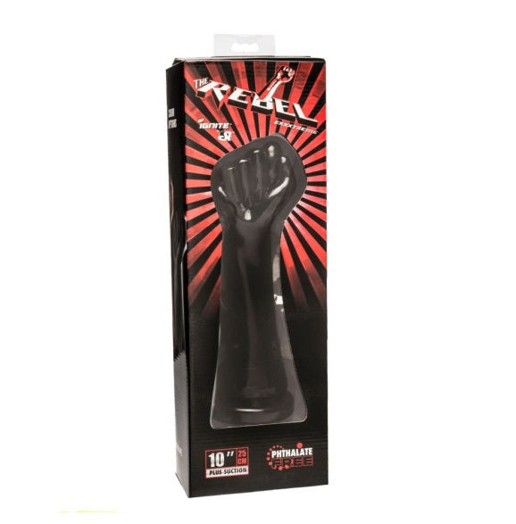 Si Novelties The Rebel Fist 11" Dildo Black