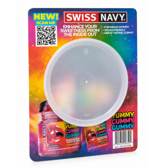 Swiss Navy Yummy Cummy Gummy Fishbowl 50 Pc