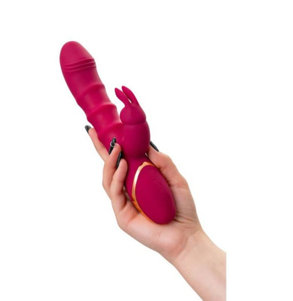 JOS Tenty Rabbit Vibrator with Moving Shaft Rings