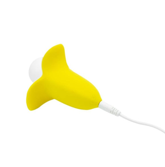BMS Banana Bliss 13cm Silicone Slimline Vibrator Massager