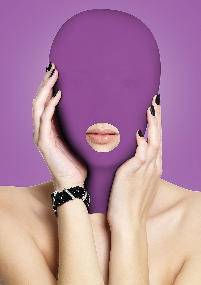 Shots Toys | OUCH! Subversion Mask Hood Purple
