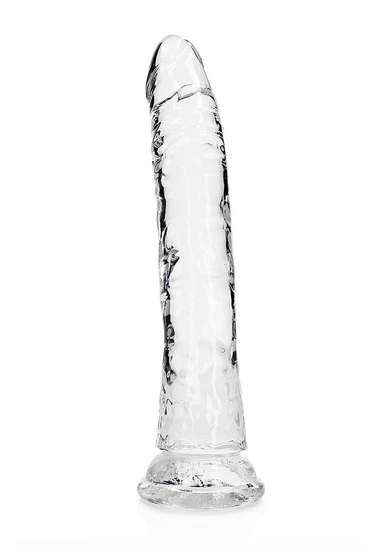 Shots Toys | REALROCK 29cm Realistic Slim Crystal Clear Dildo - Translucent (11") Dong