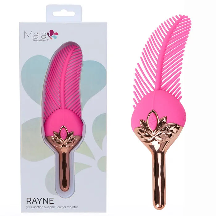 Maia Toys | Maia RAYNE - Pink Feather Vibrator