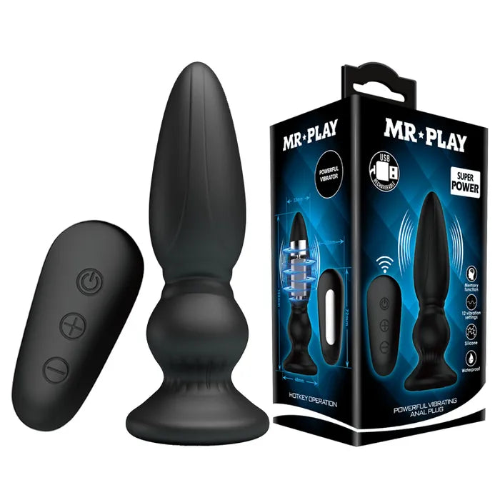 Pretty Love Mr Play Powerful Vibrating Anal Plug