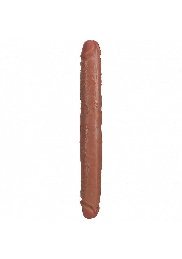Shots Toys | REALROCK 35cm Thick Double Dildo - Tan (14") Thick Double Dong