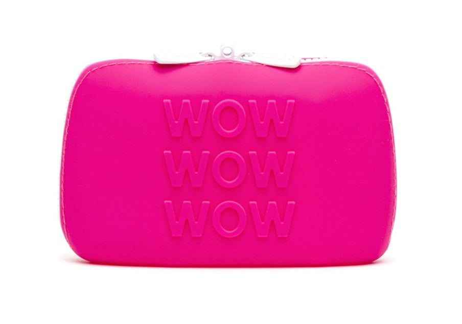 Love Honey Happy Rabbit WOW Small Silicone Zip Storage Case