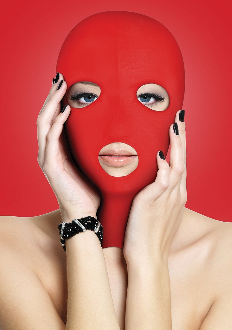 Shots Toys | OUCH! Subversion Mask Hood Red
