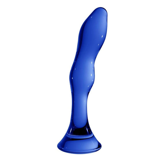 Shots Toys | Chrystalino Gallant Glass Anal Dildo - Blue