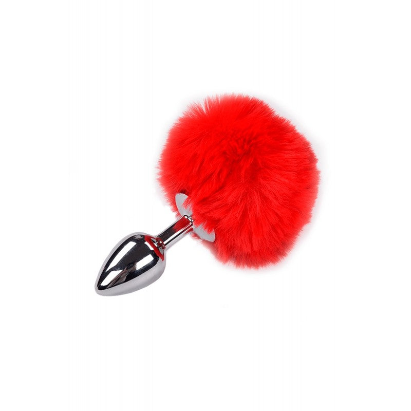 Adrien Lastic Alive Metal Fluffy Plug Red - S