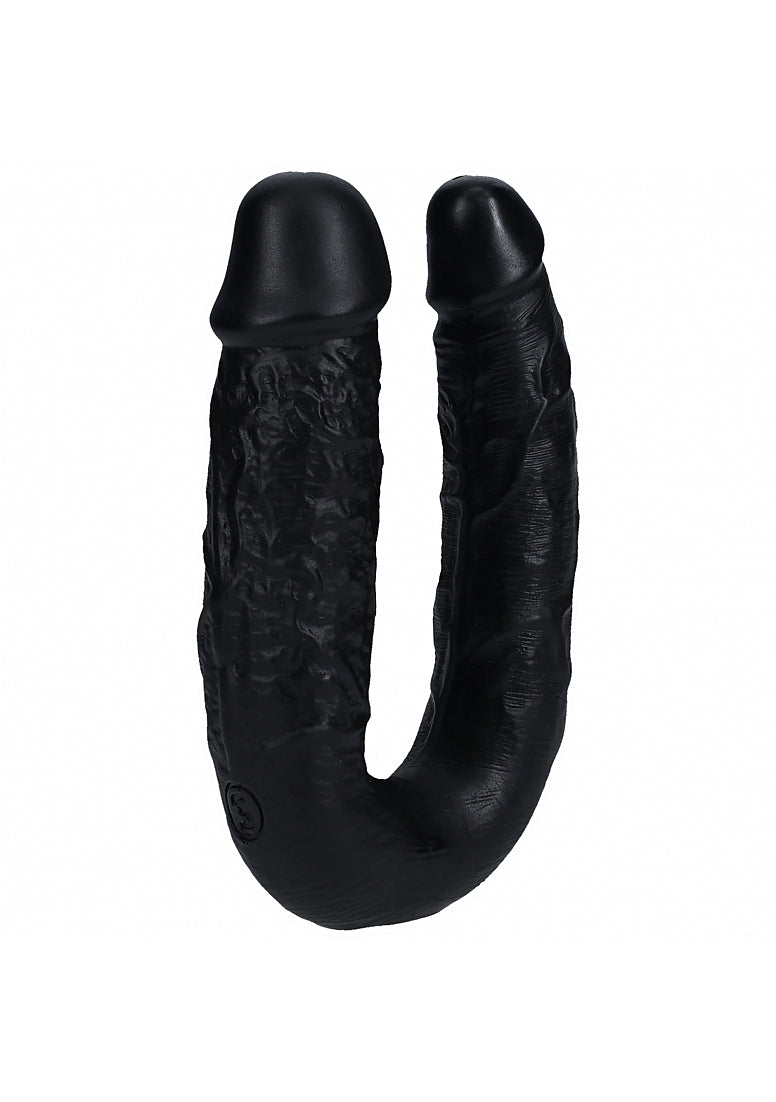 Shots Toys | REALROCK - U Shaped Double Dildo 5" - Black