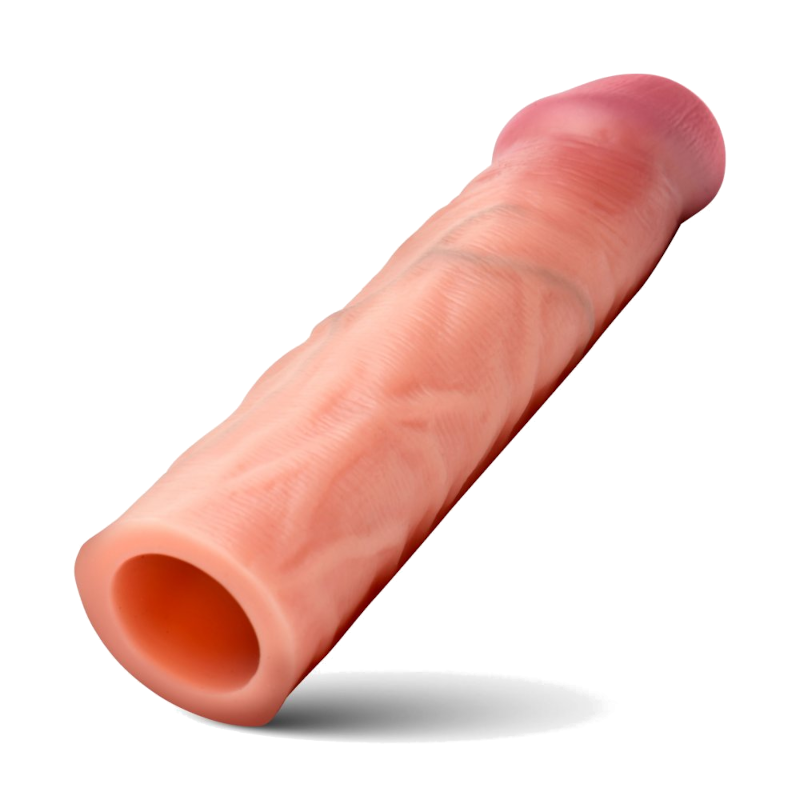 Curve Toys | JOCK Enhancers 1.5" Silicone Penis Extension Sleeve - Light