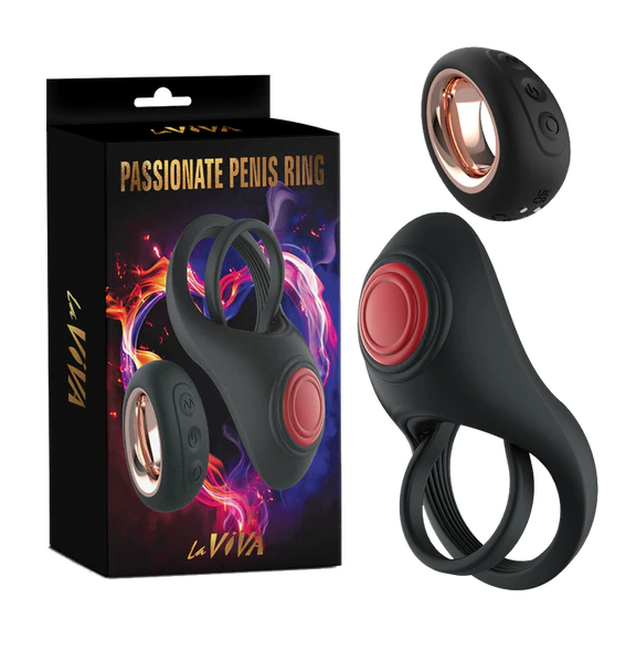 La Viva Passionate Penis Cock Ring Remote Control