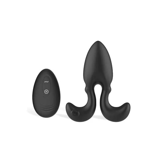 Adam & Eve OMEGA Vibrating Butt Plug with Remote