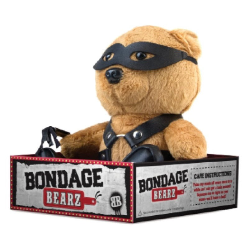 Electric EEL | Bondage Bear Freddie Flogger - 17cm tall x 15cm wide