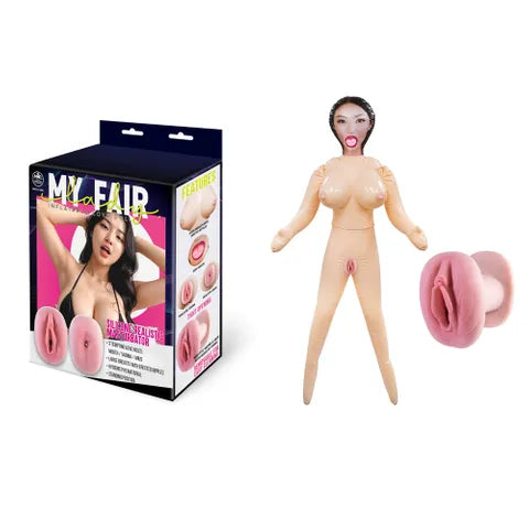 Excellent Power | My Fair Lady - Inflatable Oriental Standing Love Doll with Realistic Holes