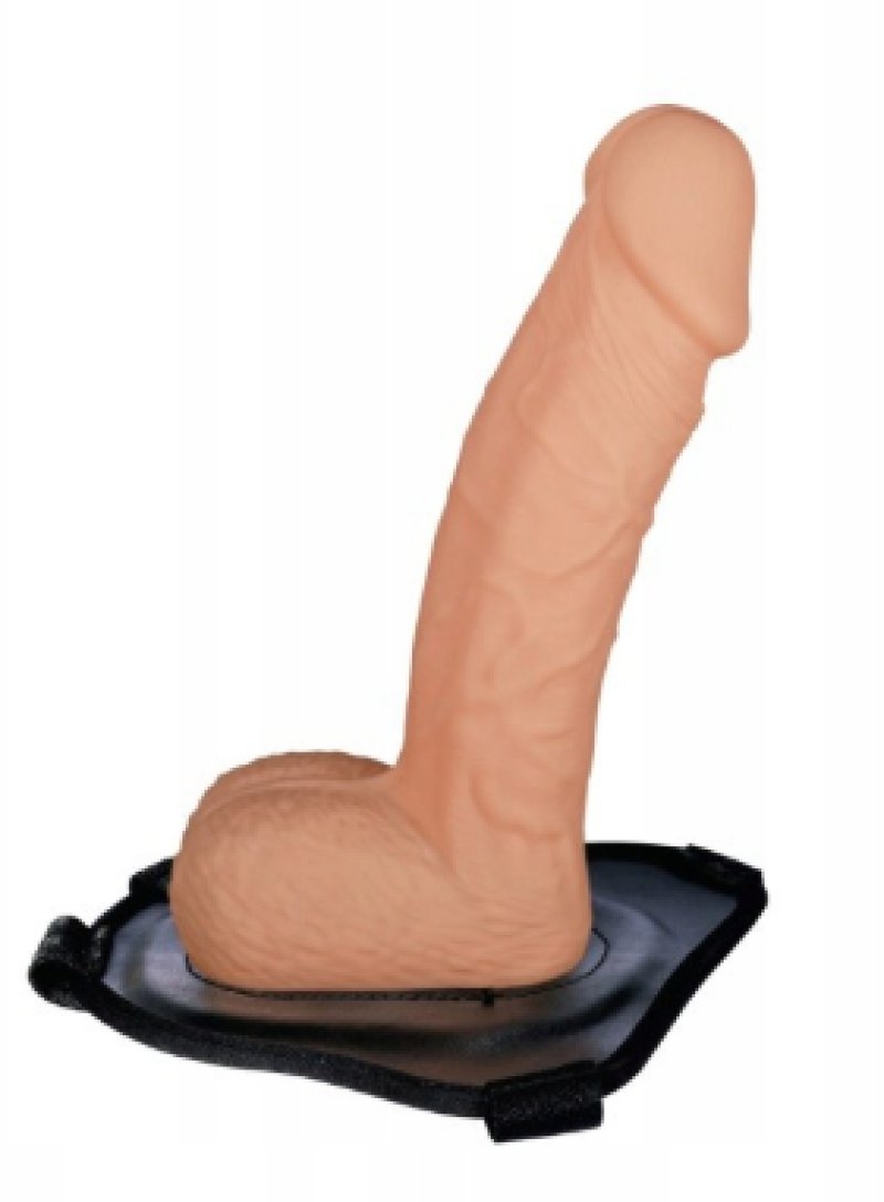 Excellent Power Erection Assistant Hollow Strap On 8.5" Flesh