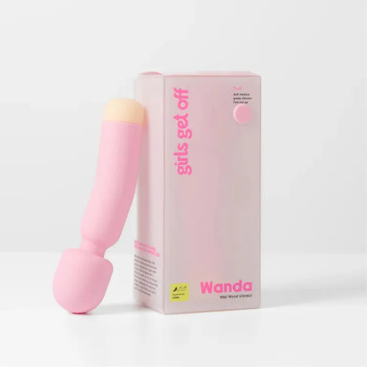 Girls Get Off - Wanda Pink 16.8cm Massage Wand Vibrator