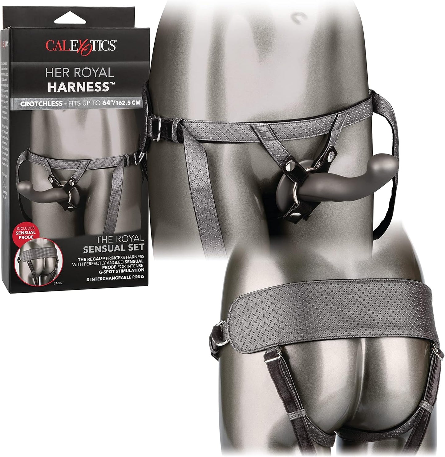 Calexotics Her Royal Harness The Royal Sensual Set
