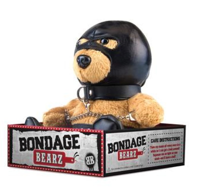 Electric EEL | Bondage Bear Sal The Slave - 17cm tall x 15cm wide