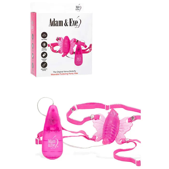 Adam & Eve THE ORIGINAL VENUS BUTTERFLY Wearable Panty Vibrator