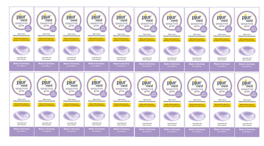 Pjur Med Sensitive Glide Water Based Lubricant Sachets 20 x 2ml - 20 Pack