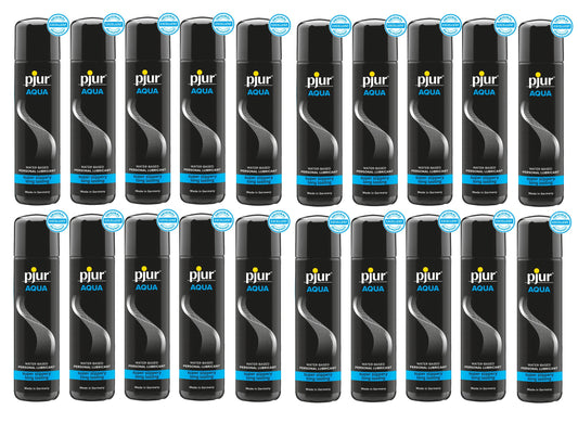 Pjur Aqua Water Based Lubricant Sachets 20 x 2ml - 20 Pack