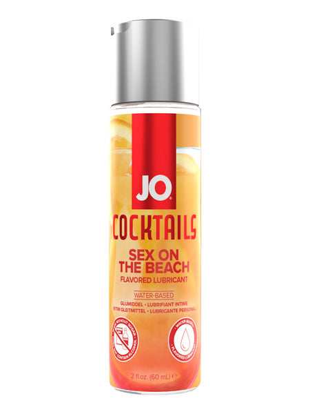 JO Cocktails Sex On The Beach Water Based Lube Lubricant 2oz/60ml
